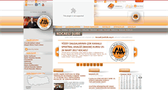 Desktop Screenshot of kocaeli.jeofizik.org.tr
